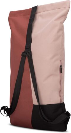 Рюкзак Johnny Urban для жінок і чоловіків - Oskar - Сучасна спортивна сумка Rolltop для спорту та подорожей - Протиугінний денний рюкзак - водовідштовхувальний (червоний/рожевий)