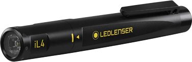 Світлодіодний ліхтар Ledlenser iL4, вибухозахищений, міцний, працює від батарейок, світлодіод живлення, 80 люмен, відстань променя 50 метрів, час роботи 4 години, в т.ч. акумуляторна батарея