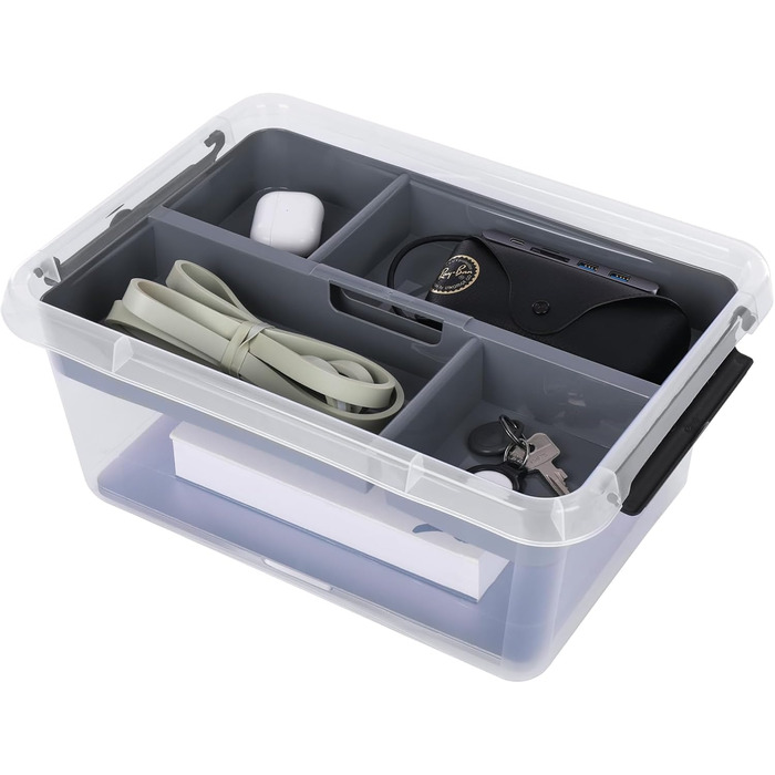 Астор24 Коробки для зберігання 2x 40 л (60 кульок) - для різдвяних прикрас, харчові, стекові, для різдвяних кулі