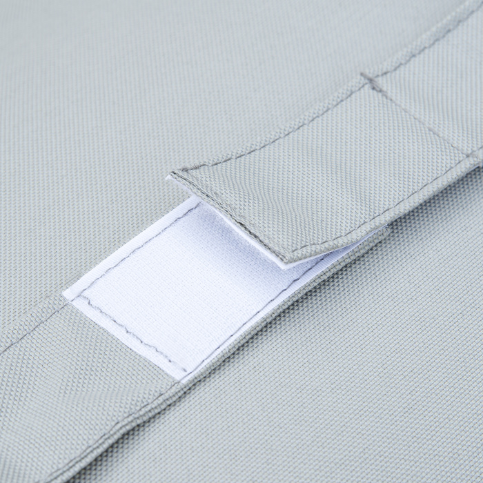 Набір садових меблів на 3 особи з приставним столиком, диван з подушками, у формі літери L, для зовні, алюміній, кремовий