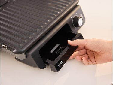 Електричний гриль Braun MultiGrill 7 CG7020: 3-в-1 (контактний гриль, BBQ, духовка), 2000W, велика площа (12 бургерів), планка & гриль, для дому, срібний