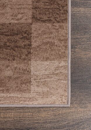 Мазовія нековзний килим для передпокою - Сучасний килим з геометричним малюнком - килим для передпокою з коротким ворсом - килим для передпокою