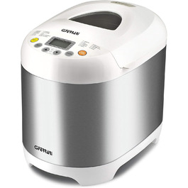 Хлібопечка G3 Ferrari Pagnotta, 550 Вт, нержавіюча сталь, 19 програм, срібно-білий колір