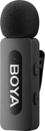Бездротовий петличний мікрофон BOYA BY-V10 Type-C Black