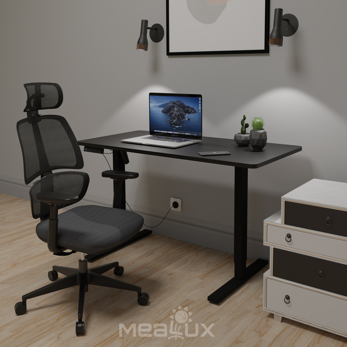 Крісло Mealux Leo Air Plus Dark Grey (арт.Y-546 KBG)