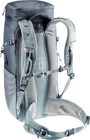 Рюкзак для походів deuter Men's Trail 24 (модель 2024) Via Ferrata (1 упаковка) (24 довгих, чорно-сланцевих)