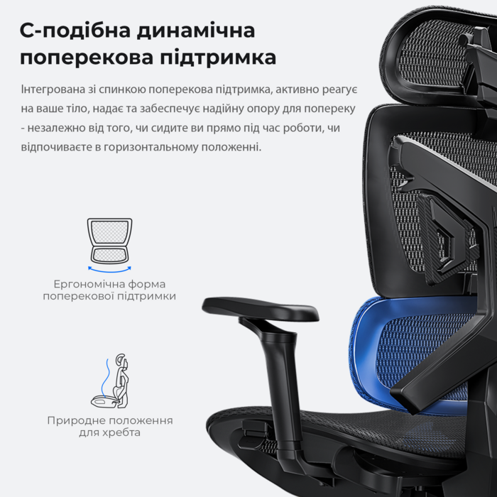 Крісло ігрове Anda Seat X-Air Mega Size XL Mesh Space Black