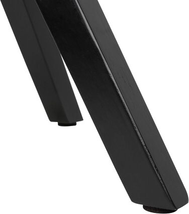 Набір обідніх стільців FineBuy 2 шт. з підлокітниками, 54x85x58 см, тканина, чорні ніжки, сучасний дизайн, м'який, для кухні