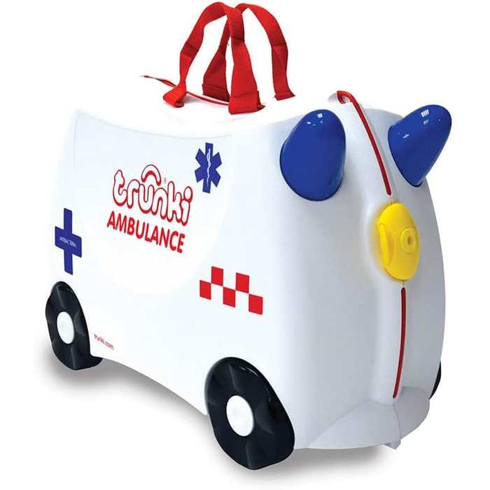 Дитяча валіза та дитяча ручна поклажа Trunki Abbie Ambulance (біла)