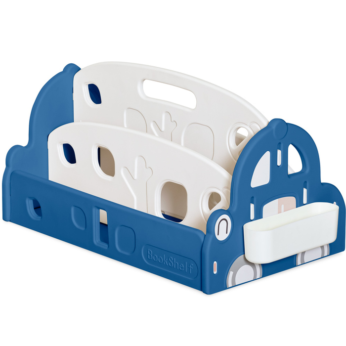 Книжкова полиця Mealux Talee Blue (арт. KD-E162 Blue)