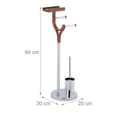 Набір аксесуарів для туалету Relaxdays (настінний/підлоговий)