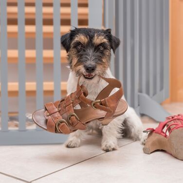 Захисний бар'єр Relaxdays сірого кольору, 70 см