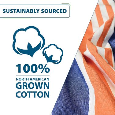 Гамак Vivere Doppel Baumwolle з підставкою, 250 см, помаранчевий (Orange Punch)