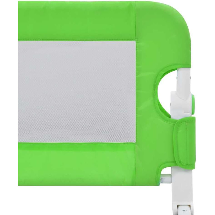 Бортик для ліжка VidaXL 150x42 см, зелений - захист для дитячого ліжечка та безпека малюка