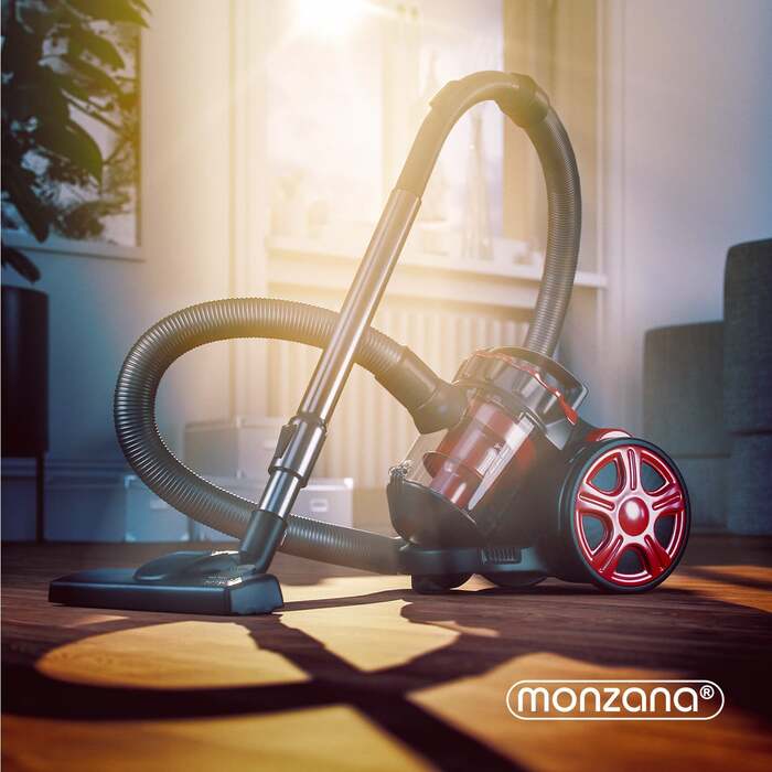 Мультициклонний пилосос Red 900 Вт ECO Power