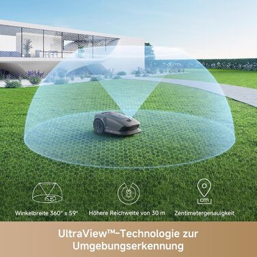 Робот-газонокосарка Dreame MOVA 600 Kit з 81 запасним лезом, 3D LiDAR, бездротове налаштування, точне картування до 600 м², розумне уникнення перешкод, керування через додаток, U-подібне косіння