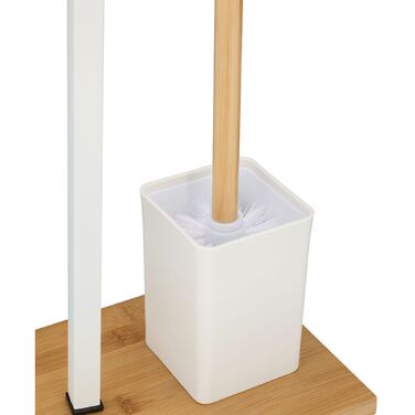 Набір для туалету Relaxdays з бамбука та нержавіючої сталі