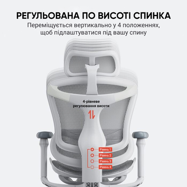 Офісне крісло SIHOO Doro C300 white