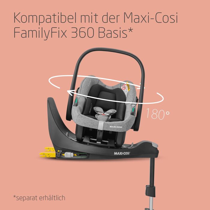 Дитяча коляска 3 в 1 Maxi-Cosi Zelia S Trio Grey з автокріслом CabrioFix S i-Size, 0-4 роки, до 22 кг, компактна, складна, з аксесуарами та пеленальною сумкою