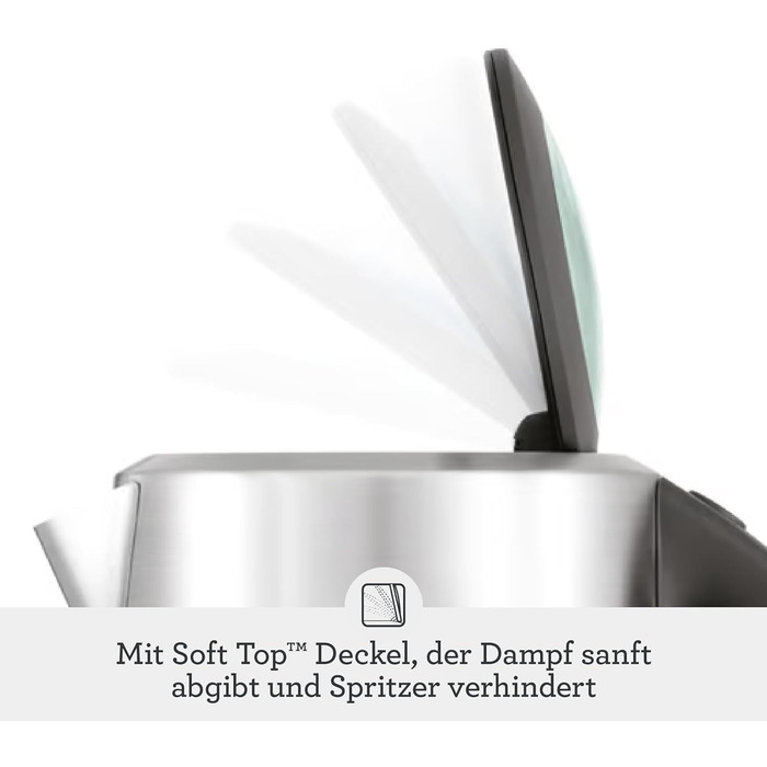Sage Soft Top Pure - глечик для води з нержавіючої сталі, 1,7 л