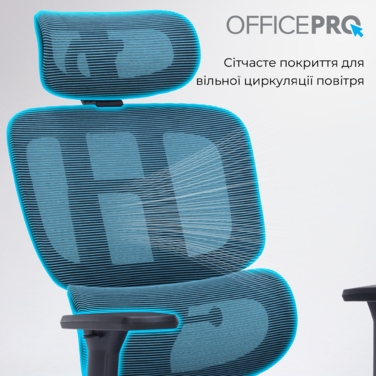 Крісло офісне OfficePro Skyline OC750-B-DG-DG