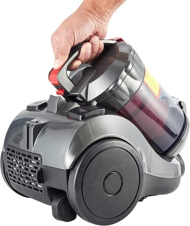 Акіта 800W бездротовий пилосос з потужною тягою та німецьким насадкою Wessel 2-в-1 для твердих поверхонь та килимів C6