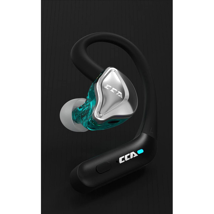 Модуль CCA KZ AZ09 PRO, кабель для навушників IEM, бездротовий AptX, водонепроникний, з мікрофоном