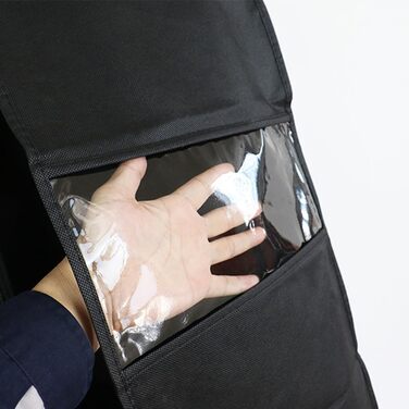 4 містка сумка для одягу 60x100 см, чохол для костюма, пилозахисні мішки для одягу, високоякісна сумка для транспортування костюмів, дихаюча сумка для костюмів для зберігання костюмів, жакетів та суконь, BOMEI PACK