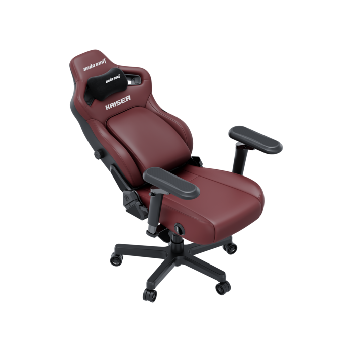 Крісло геймерське ігрове Anda Seat Kaiser 4 V2 Size XL Maroon PVC