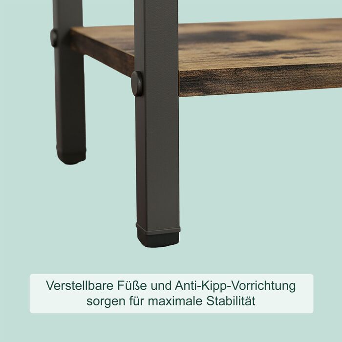 Підставка для рушників з полицею Relaxdays