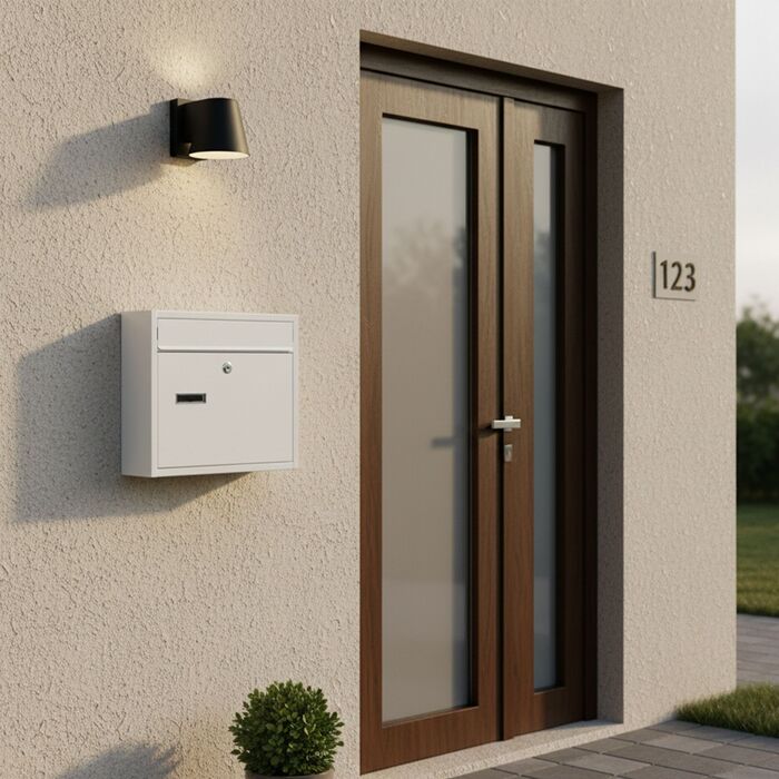 Скріпка Relaxdays для поштової скриньки з табличкою для імені