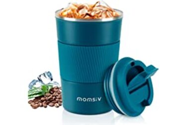 Термоси MOMSIV, термоси для кави з герметичною кришкою, термоси з ізоляцією, дорожні кружки з нержавіючої сталі, кавомашини
