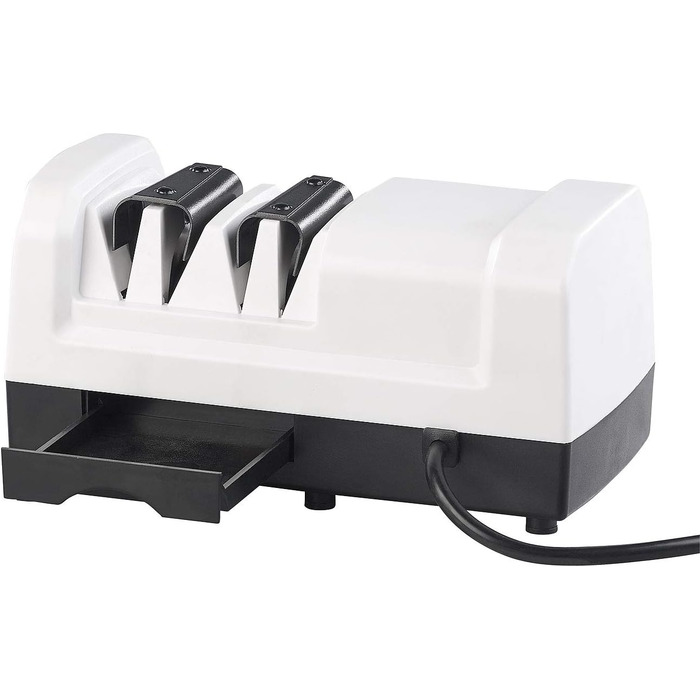 Електричний професійний точило для ножів Rosenstein & Söhne з алмазним диском, грубе та тонке точіння, 60 Вт