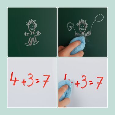 Дитячий столик Relaxdays з дощечкою для малювання