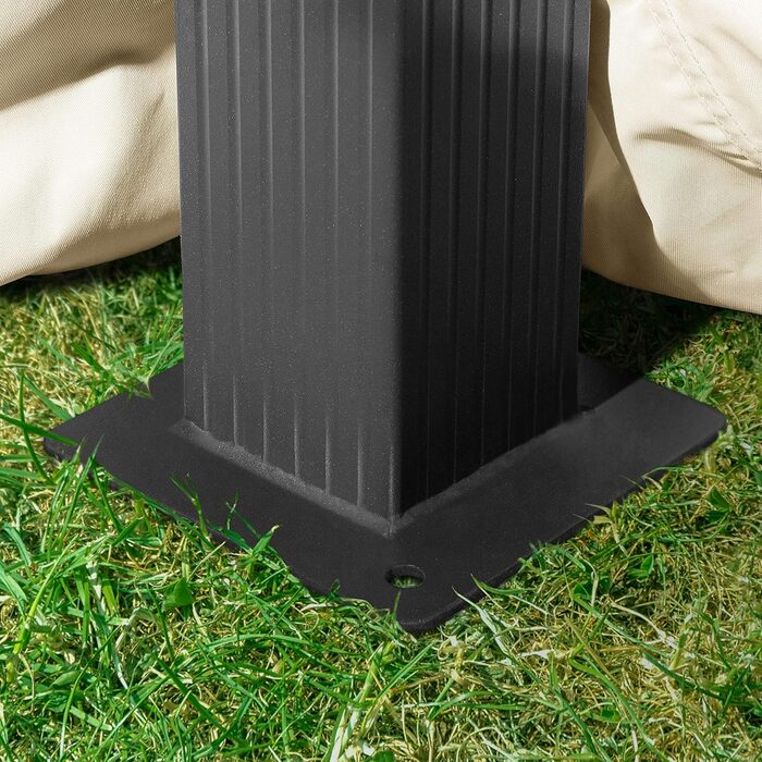 Павільйон садовий TOOLPORT 3x4 м ALU Premium, шампань, водонепроникний дах 220 г/м²