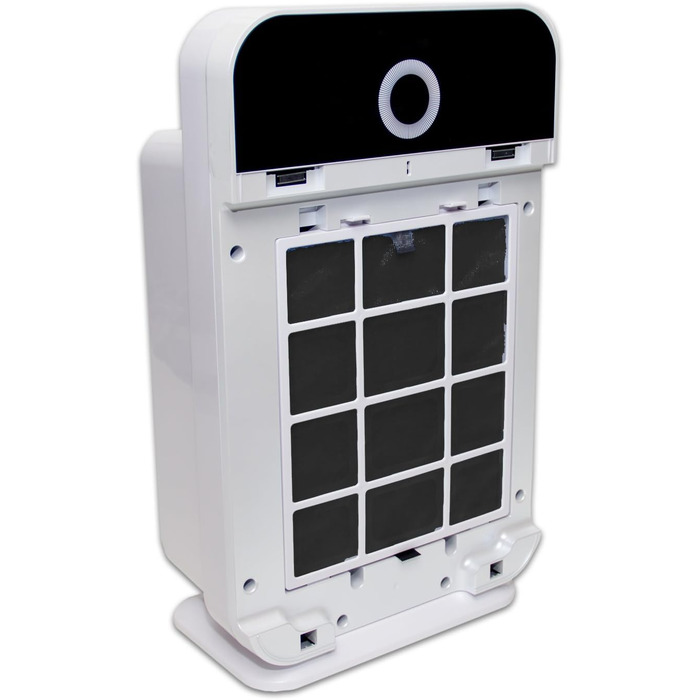 Повітряочисник ALR300 Comfort з HEPA-фільтром та активом вугіллям: видаляє запахи, пил, алергени, дим та інші забруднювачі. Підходить для приміщень до 60 м²