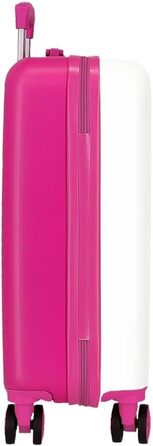 Дитяча валіза для ручної поклажі Disney Stitch Moods (50 см), жорсткий ABS-пластик, кодовий замок, 4 подвійних колеса, модель Happy