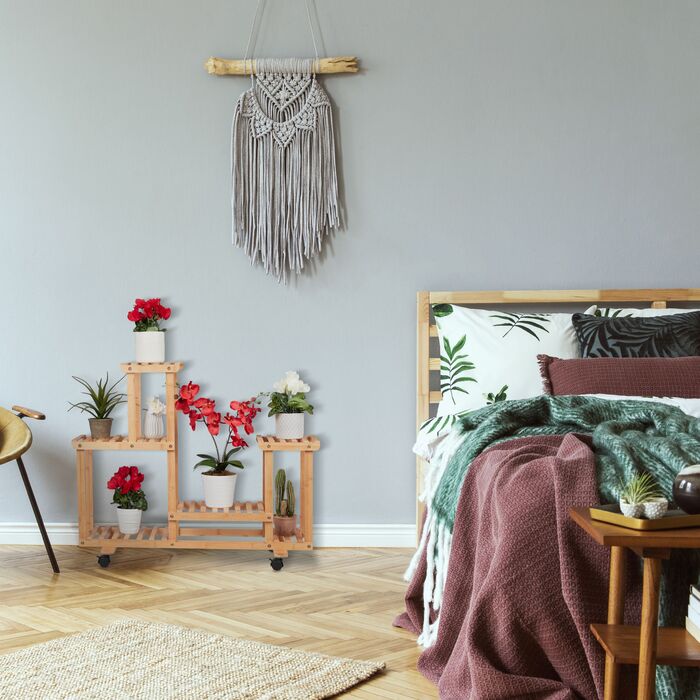 Поличка для рослин Relaxdays з бамбука