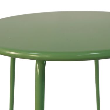 Relaxdays Додатковий столик зі сталі, стійкий до погодних умов