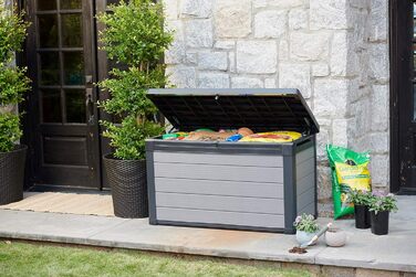 Ящик для подушок Keter Ondis24 Premier Box XL, садові меблі, водонепроникний (380л)