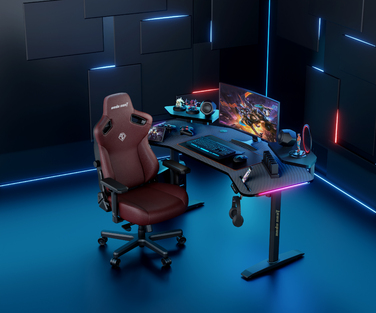 Комп’ютерний стіл з електрорегулюванням висоти Anda Seat Shadow Warrior Black