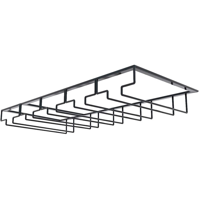 Тримач для винних келихів TentHome для підвішування, 5 рядів, в т.ч. гвинти для бару, дому, кафе, кухні