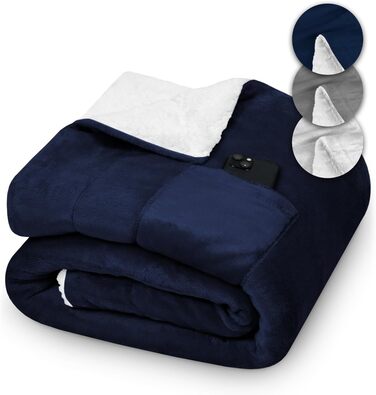 Ковдра 150х200 KAMI синя, ковдра для шерпів, сумка для мобільного телефону, гігієнічний захист, тепла ковдра (60 символів)