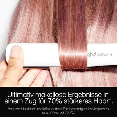 Набір ghd Platinum+ з ghd bodyguard та універсальною щіткою Paddle Brush