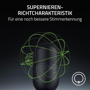 Мікрофон Razer Seiren V3 Mini - компактний USB мікрофон для стрімінгу та запису