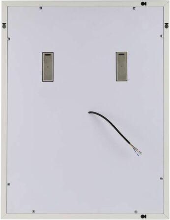 Дзеркало для ванної кімнати Kedia LED з підсвічуванням, 100x60 см, білий колір, Bluetooth, проти запотівання