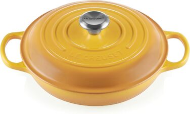 Le Creuset Signature Казанок з чавуну, Ø 30 см, 3,5 л, Azure (Coastal Blue), для всіх типів плит, включаючи індукцію
