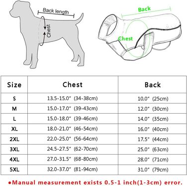 Теплий спортивний жилет для собак Berry, світловідбиваючий, для сніжної одягу, доступний в 8 розмірах для маленьких, середніх і великих собак (4XL груди 68-80 см, довжина спини 71 см, синій)