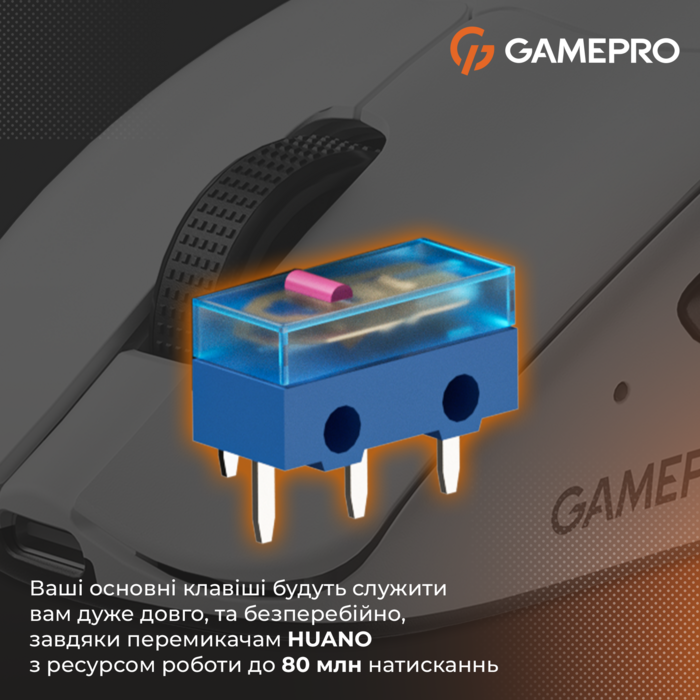 Бездротова миша GamePro Genesis  Avenger  (GM096W)