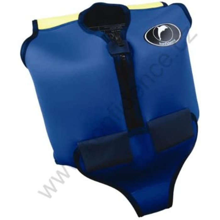 Рятувальний жилет Konfidence Jacket для дорослих Розміри S-XXL 34-50 новий плавучий рятувальний жилет (Синій / Жовтий, 46-50 XL-XXL)